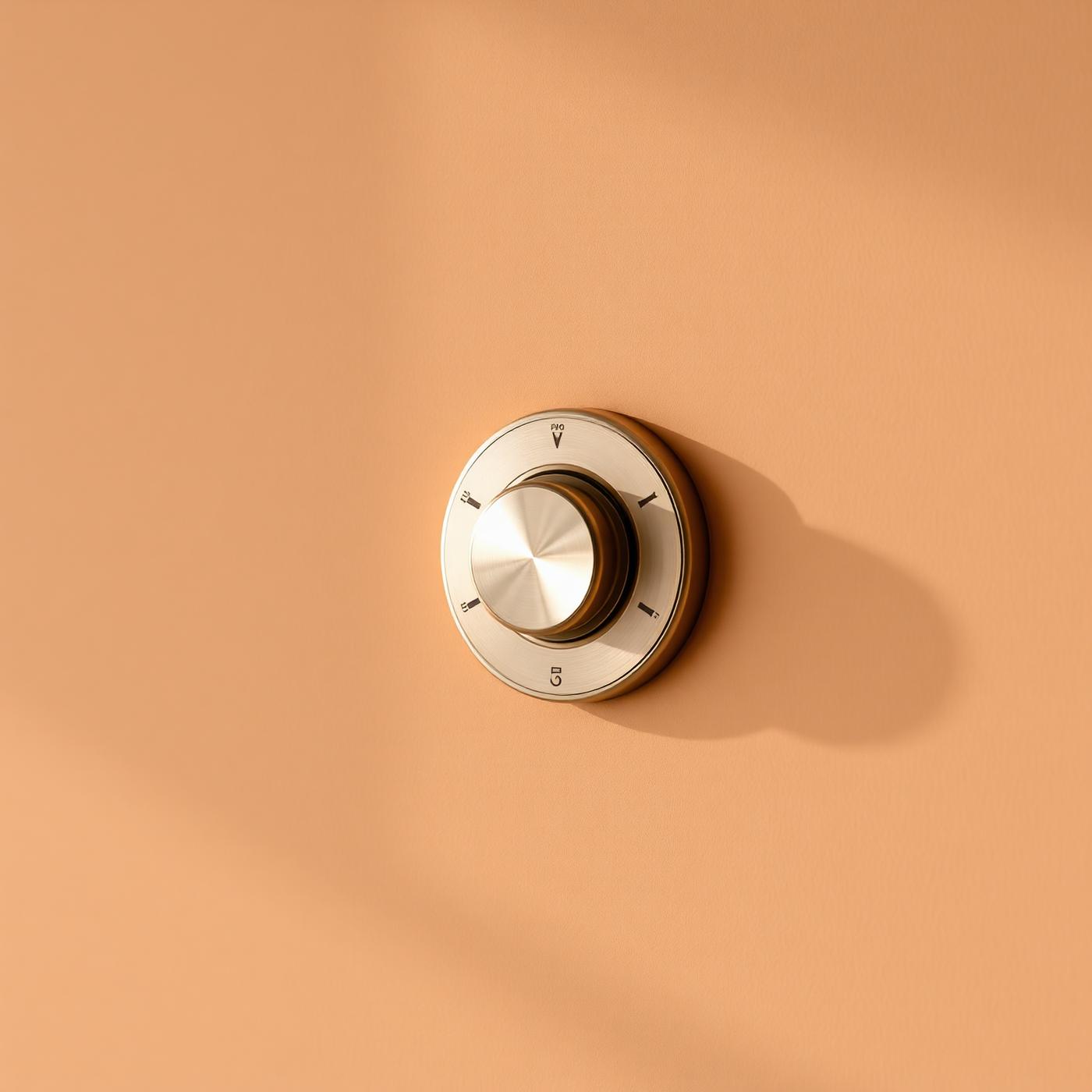 Minimal brass thermostat