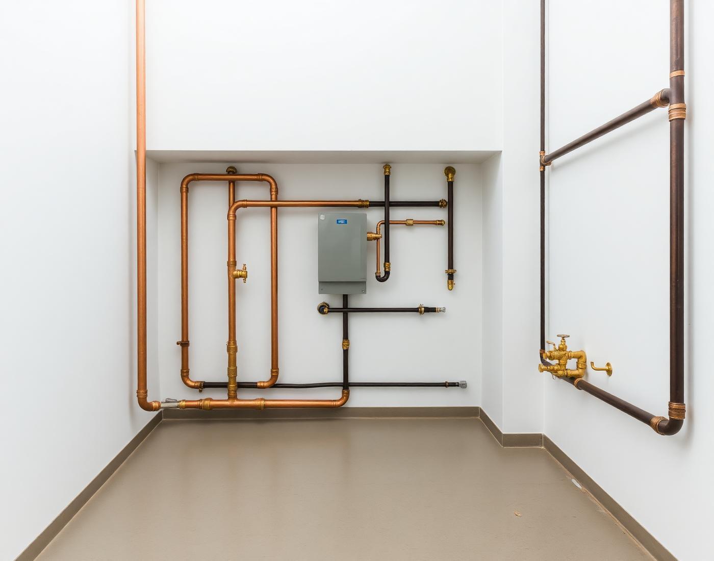Architectural plant room